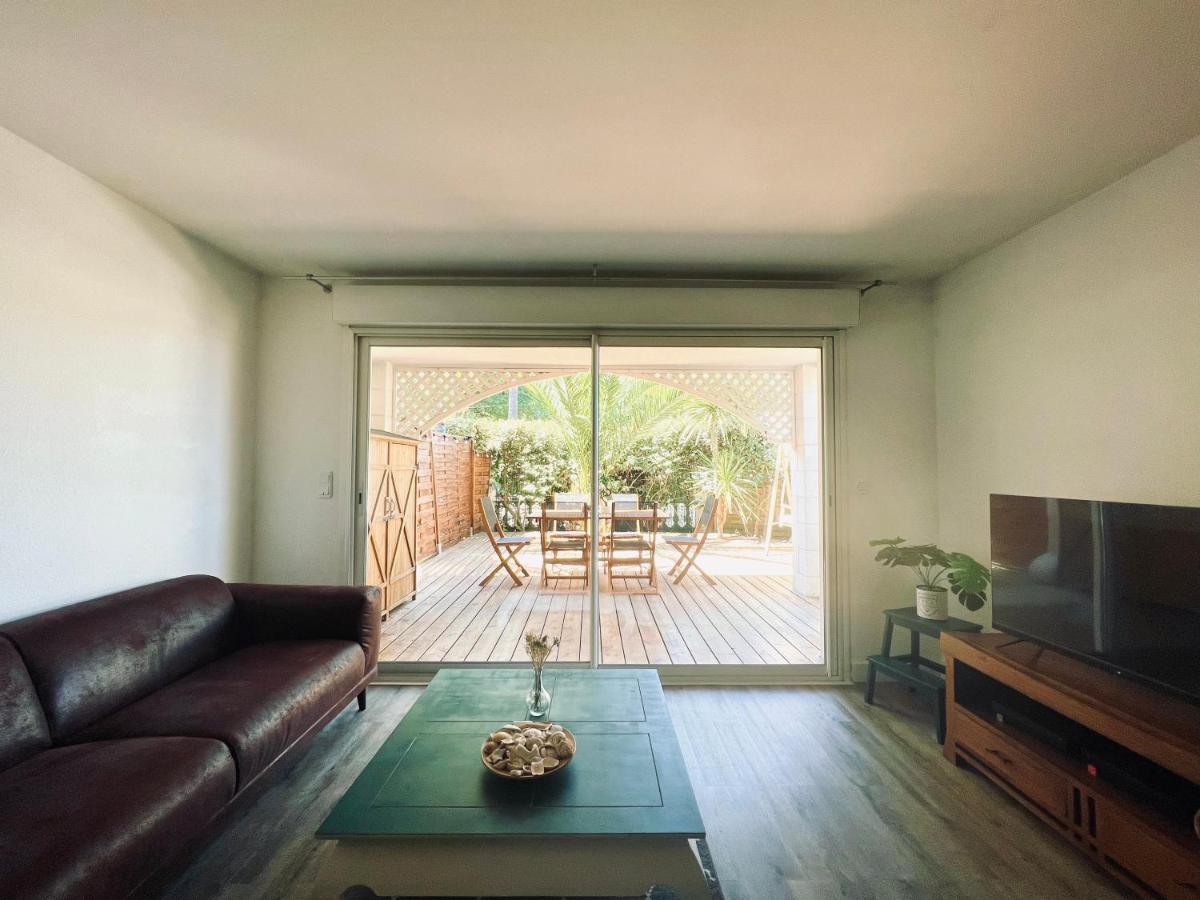 Lanton Plage - Appartement 6 Pers. Terrasse Eksteriør billede