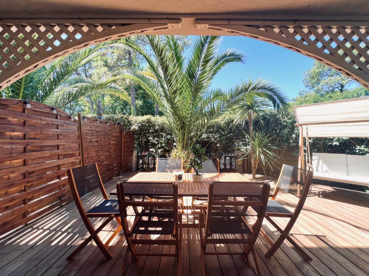 Lanton Plage - Appartement 6 Pers. Terrasse Eksteriør billede